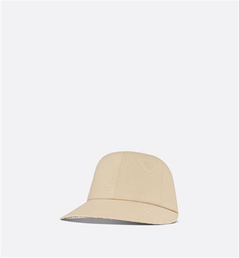 Casquette asymétrique Dior Soul Coton technique beige